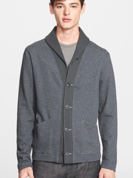 Todd Snyder Other - Todd Snyder contrast shawl collar cardigan sweater Medium M ?